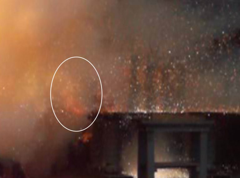 Сторона испытания четырех разрядников в полимерном корпусе MCOV на 70 кВ