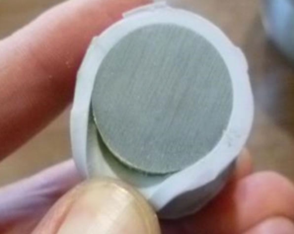 Тестовый образец с плохой связью