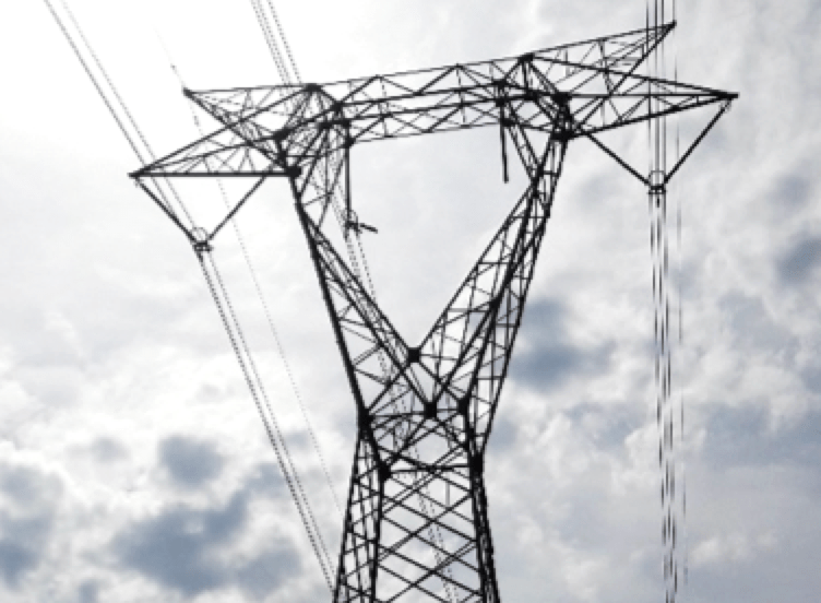 Механический отказ композитного изолятора.