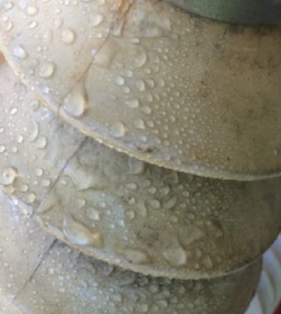 Блок-7 все еще проявляет гидрофобность.