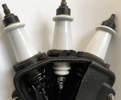 Пример заделки среднего напряжения для кабелей с бумажной изоляцией