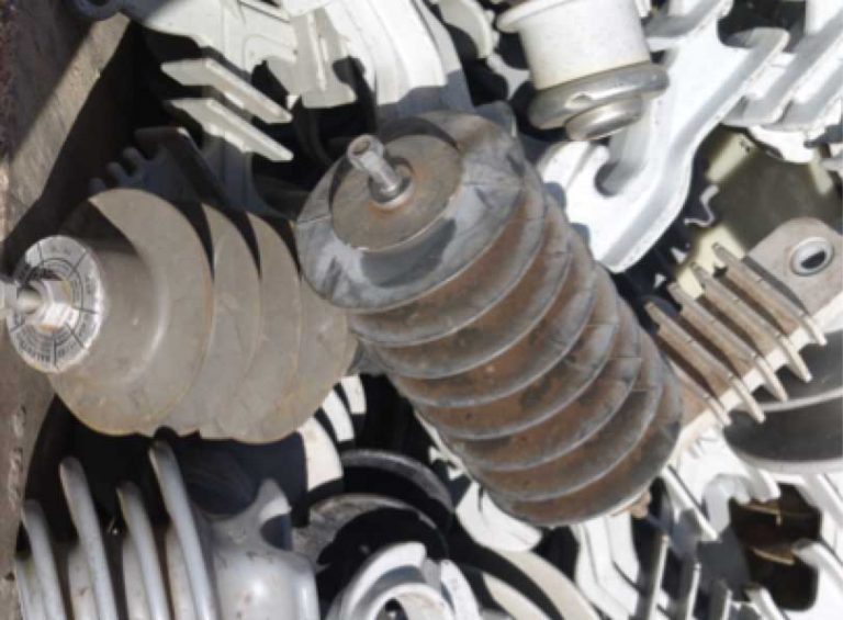 Возможности вторичной переработки полимерных компонентов, например, изоляторов