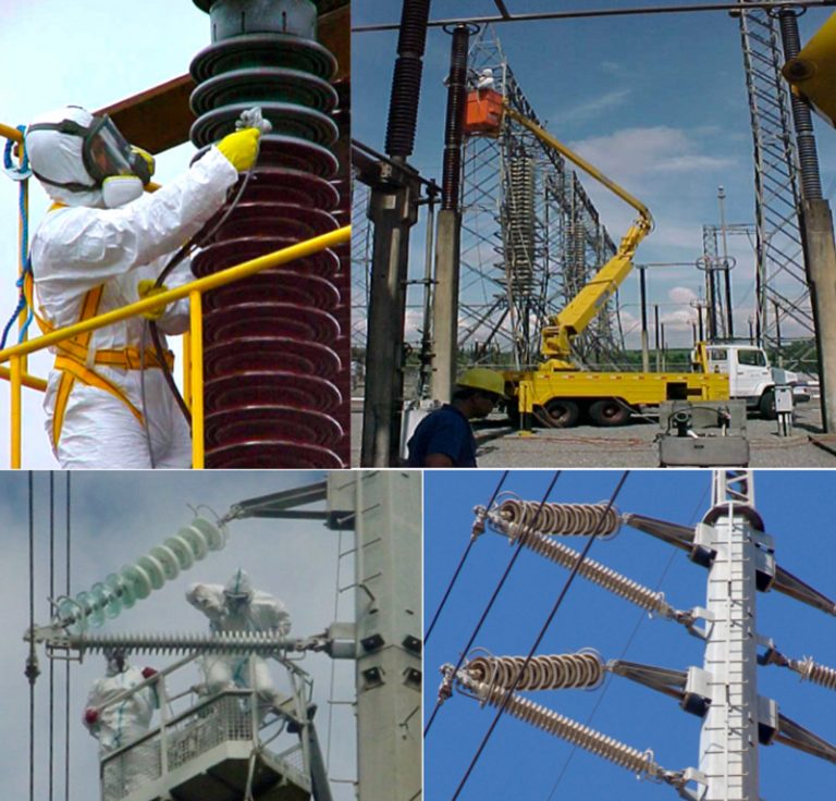 Применение композитных изоляторов