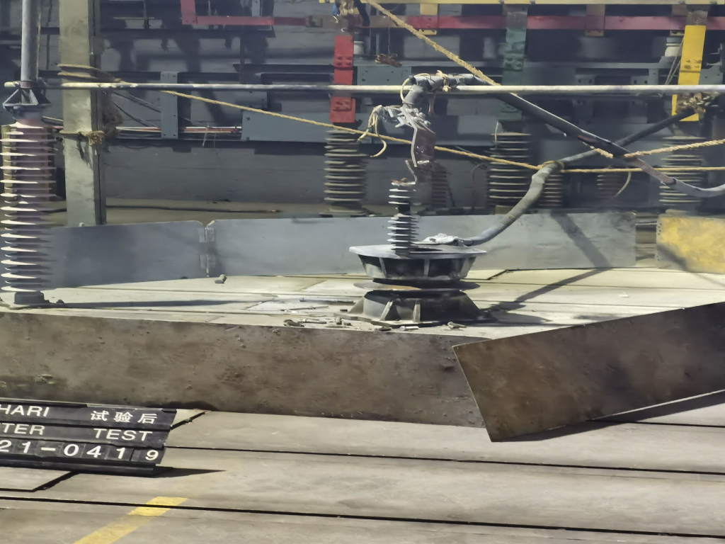 Разрядник из оксида цинка прошел испытание на короткое замыкание