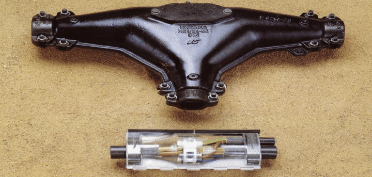 Пример низковольтной чугунной оболочки для разветвления.